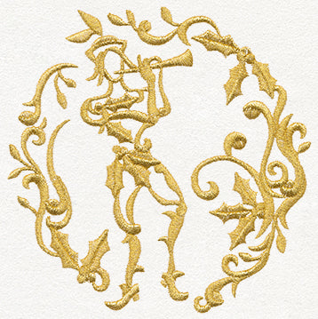 Gilded 12 Days of Christmas - Piper