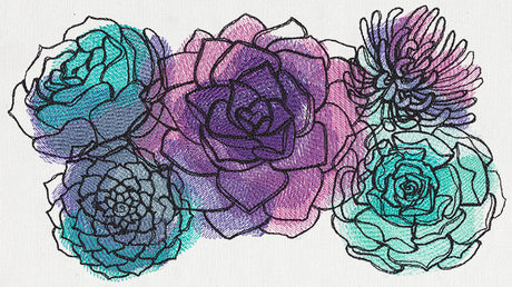 Painted Succulents