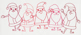 Dancing Santa Border