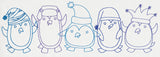 Happy Penguin Border