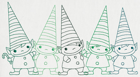 Joyous Elves Border