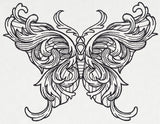 Engraved Butterfly