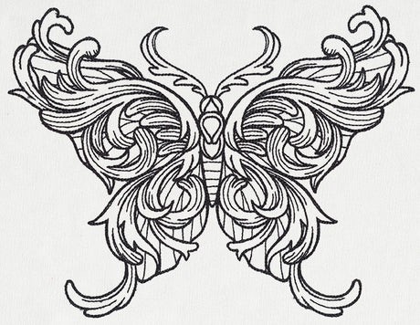 Engraved Butterfly