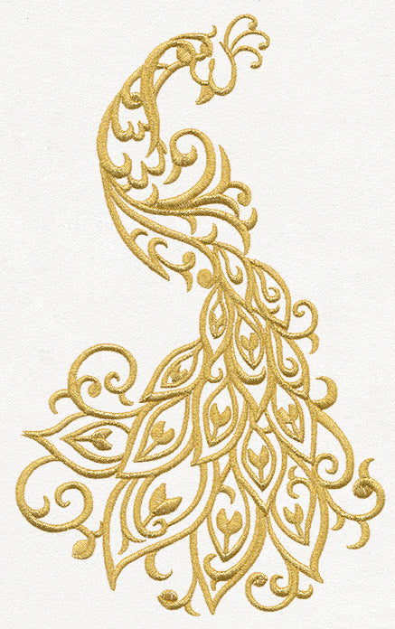 Gilded Peacock