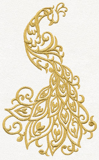 Gilded Peacock