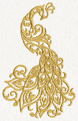 Gilded Peacock