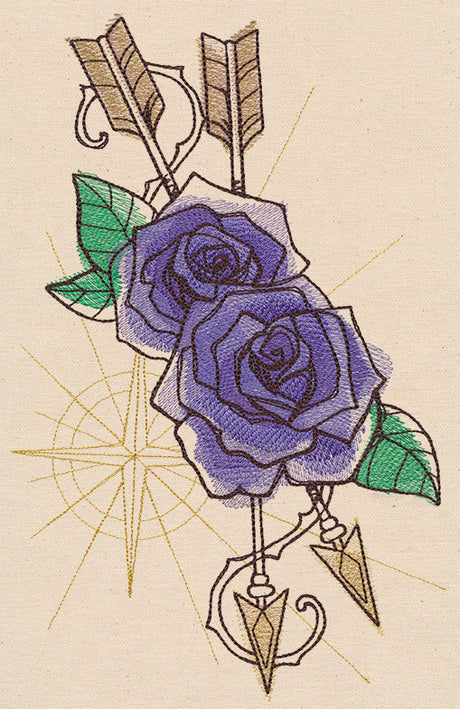 Wanderlust - Floral Arrows