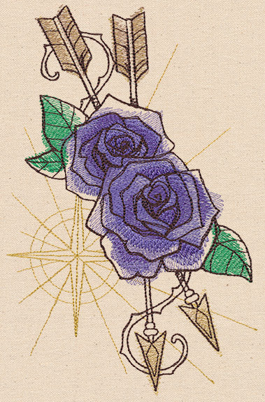 Wanderlust - Floral Arrows