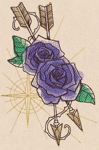 Wanderlust - Floral Arrows