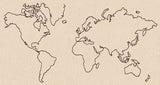 Wanderlust - World Map