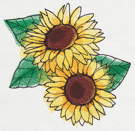 Painted Sunflowers
