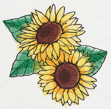 Painted Sunflowers