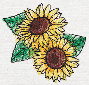 Painted Sunflowers