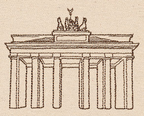 Passport to Germany - Brandenburg Gate