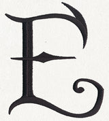 Fantasy Letter E - Uppercase