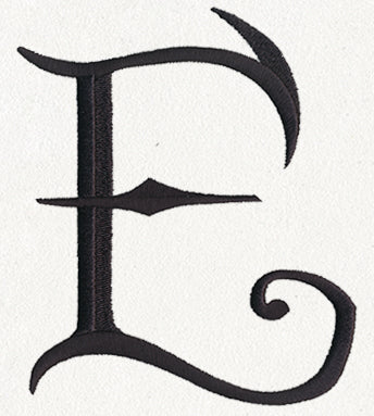 Fantasy Letter E - Uppercase
