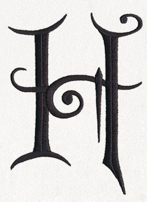 Fantasy Letter H - Uppercase