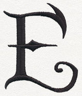 Fantasy Letter E - Uppercase