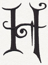 Fantasy Letter H - Uppercase