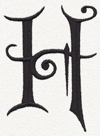 Fantasy Letter H - Uppercase