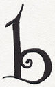 Fantasy Letter B - Lowercase