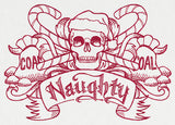Naughty Christmas Crest
