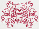 Naughty Christmas Crest