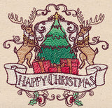 North Pole Express - Happy Christmas Crest