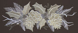 Christmas Luster - Pinecone Border