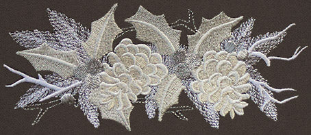 Christmas Luster - Pinecone Border