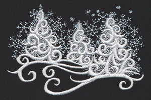 Snow Tipped Trees