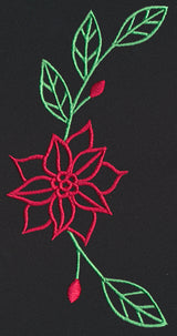 Chalkboard Christmas - Poinsettia