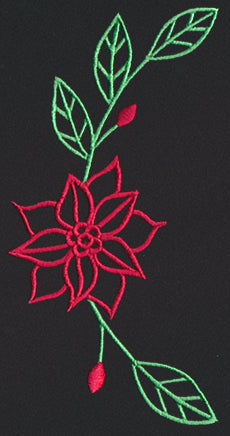 Chalkboard Christmas - Poinsettia