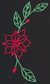 Chalkboard Christmas - Poinsettia