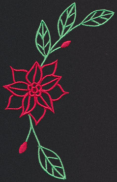 Chalkboard Christmas - Poinsettia