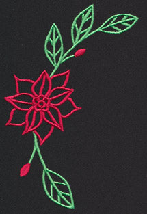 Chalkboard Christmas - Poinsettia