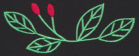 Chalkboard Christmas - Leaves