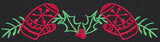 Chalkboard Christmas - Mitten Border