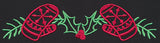 Chalkboard Christmas - Mitten Border