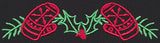 Chalkboard Christmas - Mitten Border