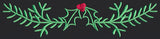 Chalkboard Christmas - Holly Border 1