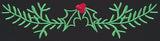 Chalkboard Christmas - Holly Border 1