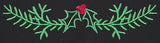 Chalkboard Christmas - Holly Border 1