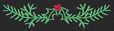 Chalkboard Christmas - Holly Border 1