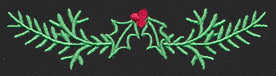 Chalkboard Christmas - Holly Border 1