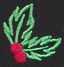 Chalkboard Christmas - Holly