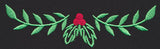 Chalkboard Christmas - Holly Border 2