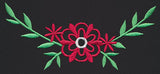 Chalkboard Christmas - Flower Border 2