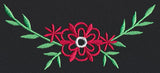 Chalkboard Christmas - Flower Border 2