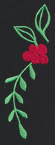 Chalkboard Christmas - Berry Accent